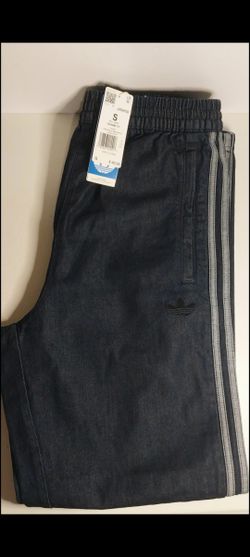 (NEW) Adidas Loose Denim Track Pants
