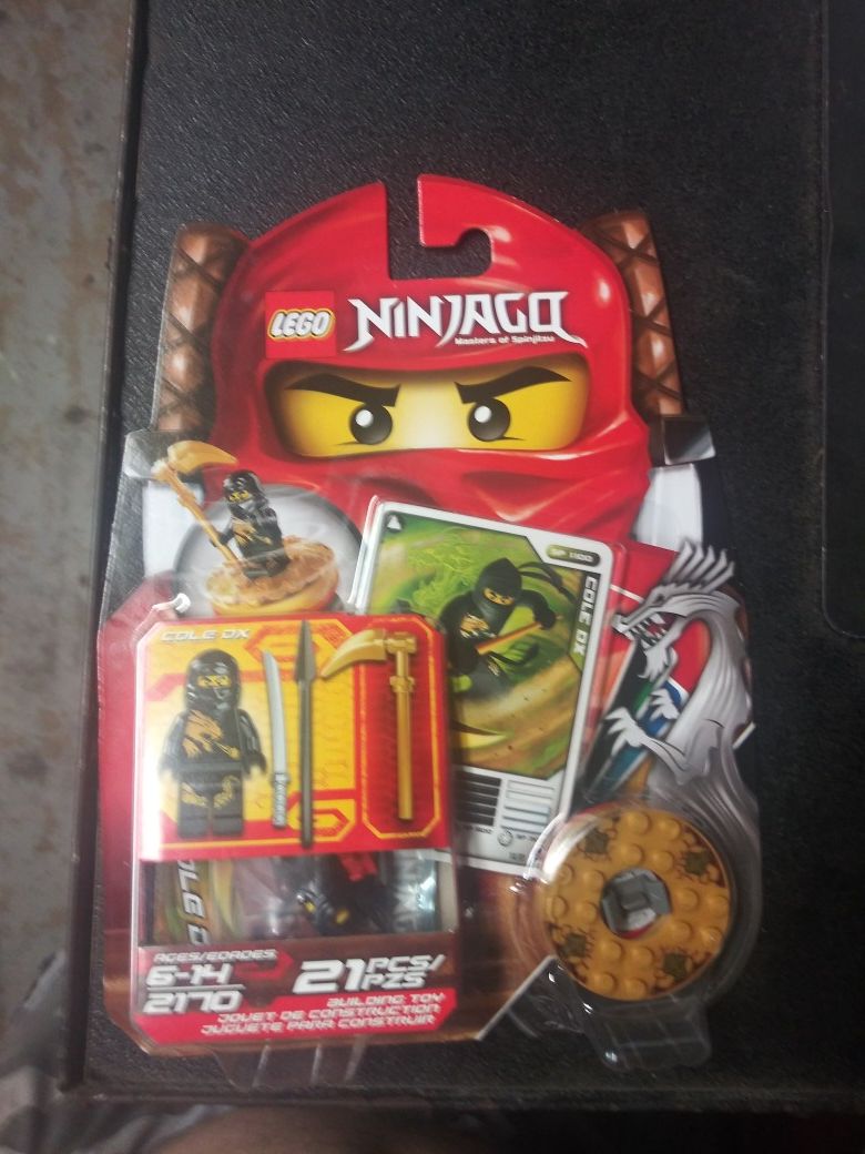 Lego ninjago cole spinja nib