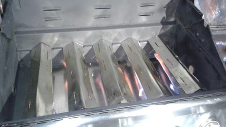 Freshly Refreshed 5 Burners Stainless Steel NEXGRILL Barbeque (BBQ) Grill wilth Working Side Stove Burner-