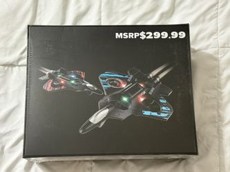 🚀 NEW IN BOX AE3 “Interstellar Fighter” RC Flying Drone/Plane 🚀