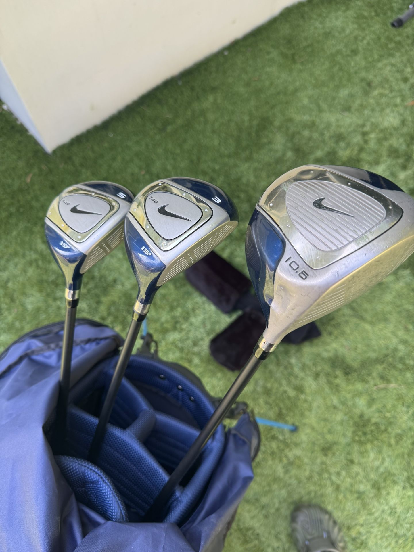 Nike Golf Driver and Woods set