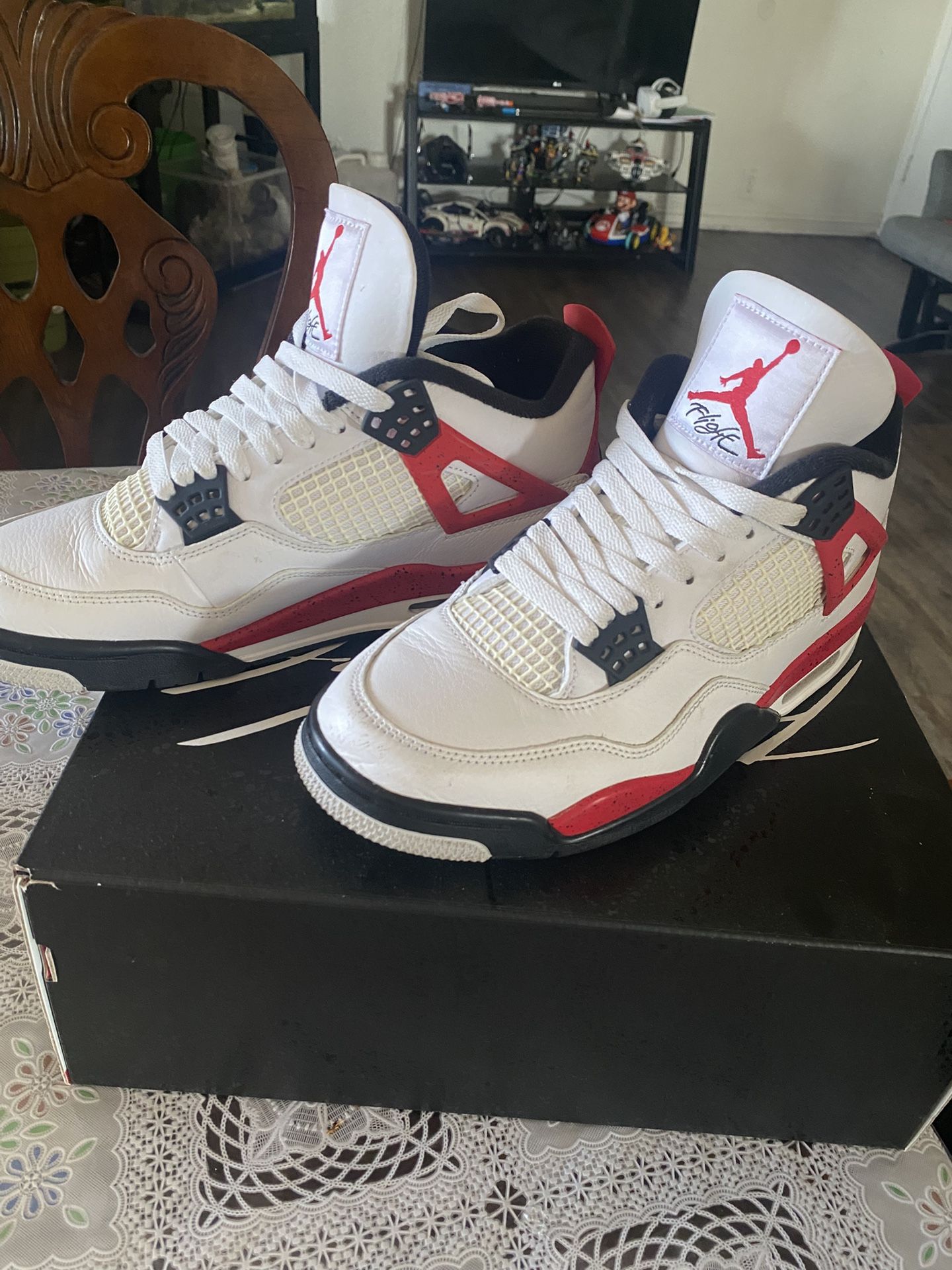 Red Cement Air Jordan 4