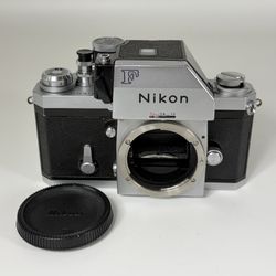 Nikon F Photomic Chrome 35mm Film Camera Body Only - TESTED