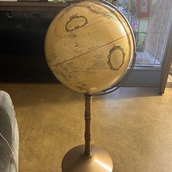 New Replogle World Classic Series 16” Floor Globe, Antique