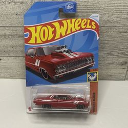 Hot Wheels Red ‘1964 Chevy Chevelle “SS” / Muscle Mania • Die Cast Metal • Made in Malaysia