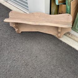 Antique  Victorian Shelf, C 1800’s SALE PRICE TODAY ONLY $150.00.