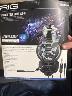 Barley used gaming headphones
