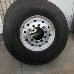 Wheels With Tires For sale For A Semi