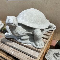 New X-Large Turtle Made Out Of Cement 