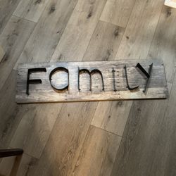 Family Sign 