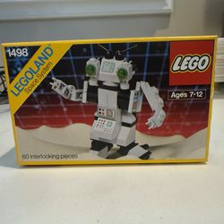 LEGO 1498 Spy‑Bot – Sealed, Slight Back Box Tear