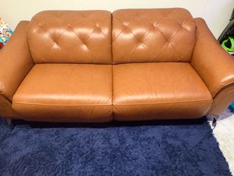 Carmel brown electric couch