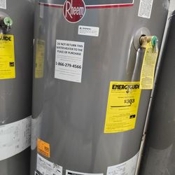 New Water Heater Rheem Performance Platinum Gas