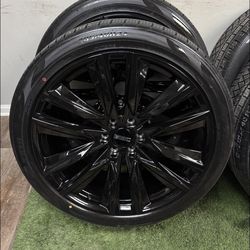 New 24 inch gm style wheels wrapped in Atturo z810 tires 285/40r24