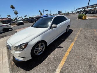 2014 Mercedes E350 White Interior. well taken care off