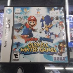 Mario & Sonic Olympic Winter Games (DS)