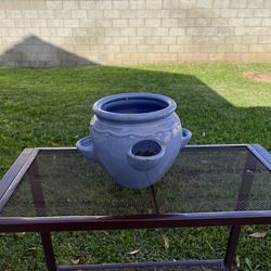 Ceramic Herb/Strawberry Planter