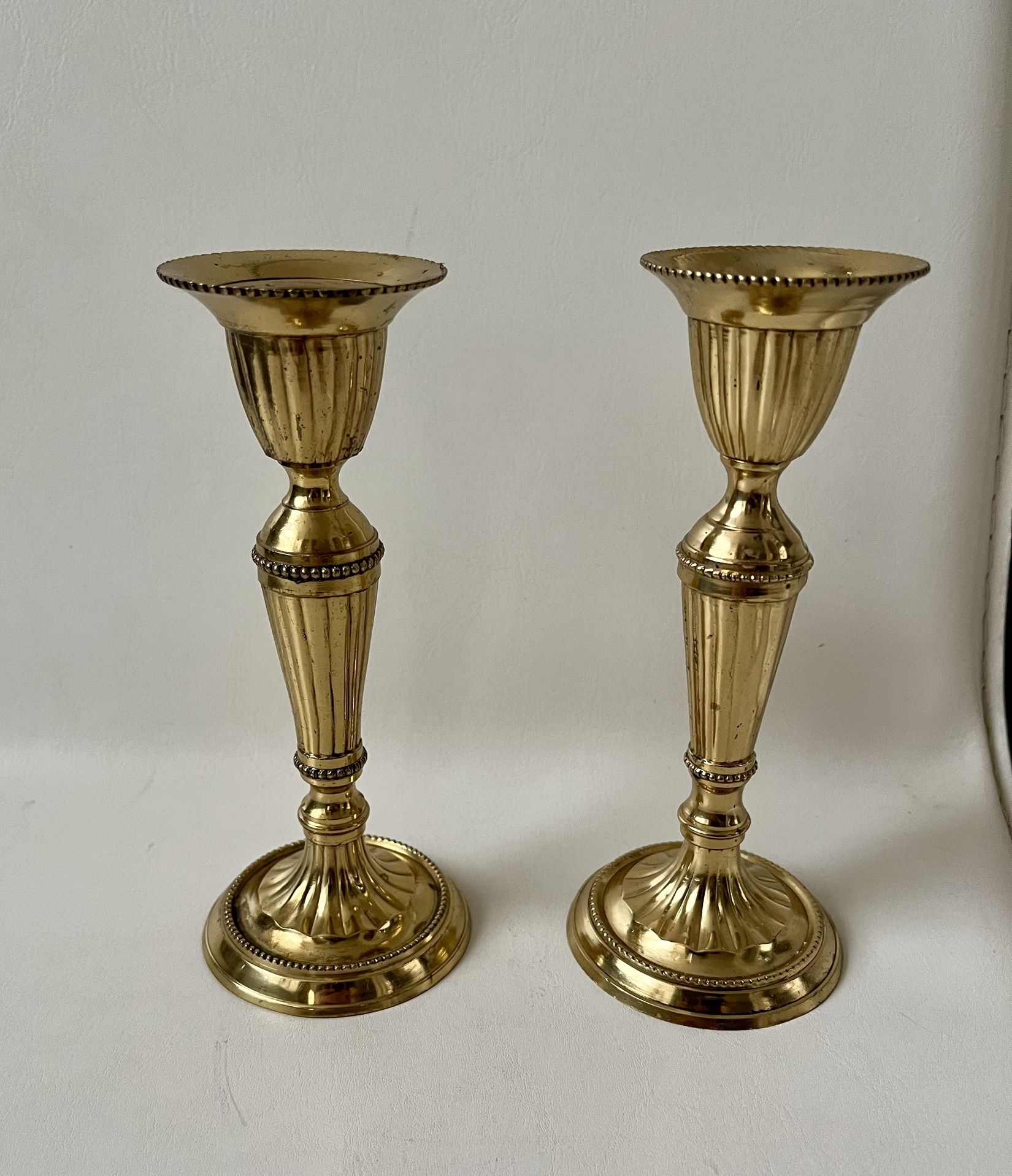 Elegant Gold Color Candle Holders 6 inches high