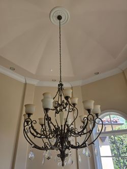 48-in grand Tuscan chandelier