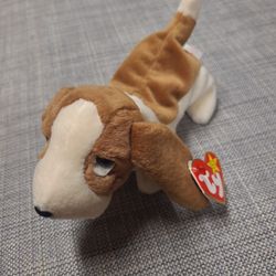 SECOND RAREST Tracker The Basset Hound Beanie Baby 