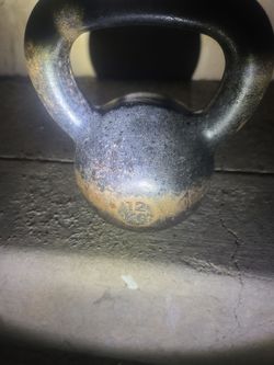 Cast Iron Kettlebell 12 KG