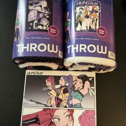 Kpop Demon Hunter Blankets And Puzzle