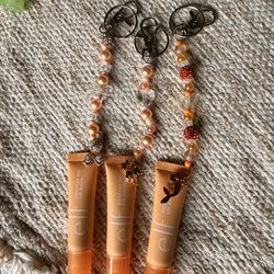 Elf lipgloss keychains