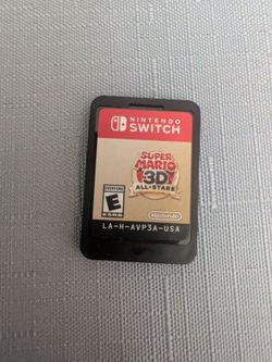 Super Mario 3D All-Stars Nintendo Switch Game Cartridge