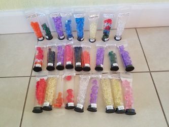 Crystalline gaming counters 26 tubes