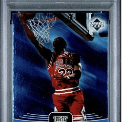2004 UD FLIGHT TEAM MICHAEL JORDAN PSA 9