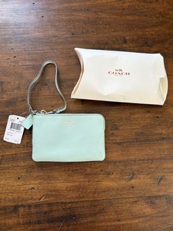 Coach Women's Wristlet Small Zip around Pouch Wallet - New lot of 3