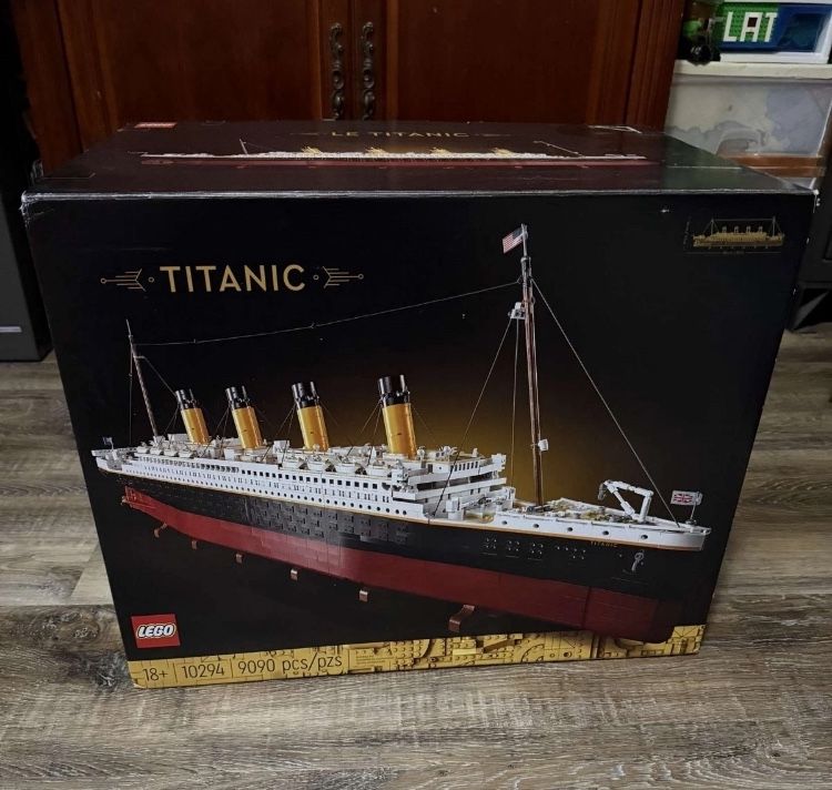Leg0 Icons Titanic Building Set