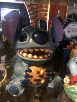Disney Stitch cookie jar