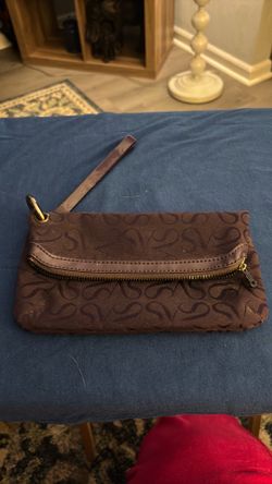 Plum Clutch bag