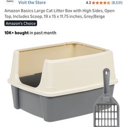 Cat Litter Box 