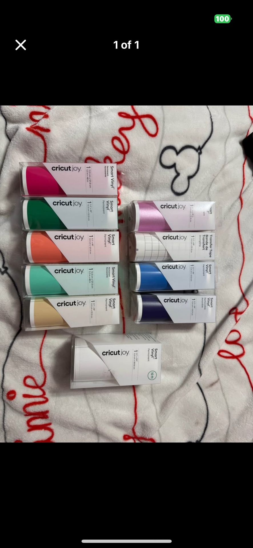 Cricut Joy Vinyl Lot