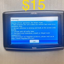 Magellan 4000 Maestro LARGE 4.3" LCD Screen Complete w/Box Tested Working