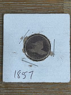 1857 Us Flying Eagle Penny Coin