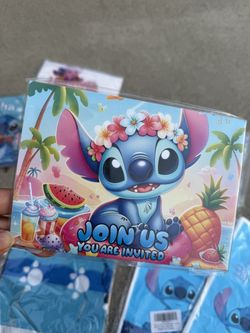 Lilo And Stitch Party Invitations
