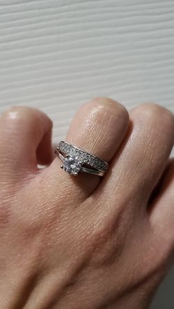 zircon ring 2in1 BRAND NEW size 5