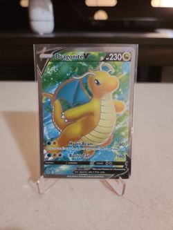 Pokemon Card Dragonite V (Full Art) - Pokemon GO