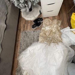 White Prom Dress 