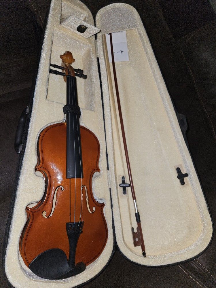 OHUHU Violin With Case, Bow, Xtra Strings...