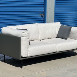 Brand New. Modern Leather Sofa. Retails Over $1800. 