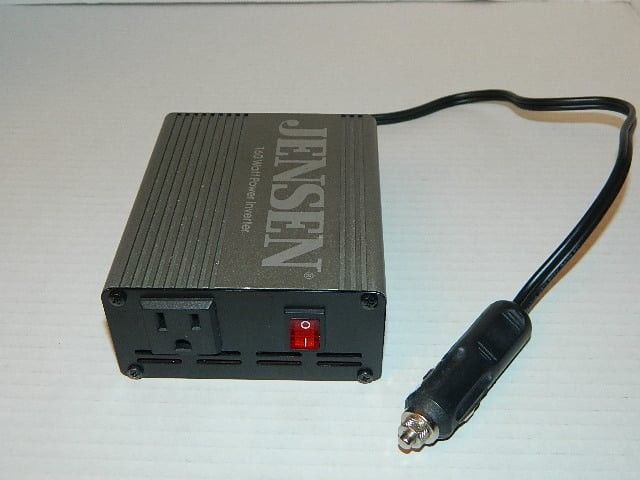 Jensen 160w Power Converter Car Lighter Plug DC In Working Order!!