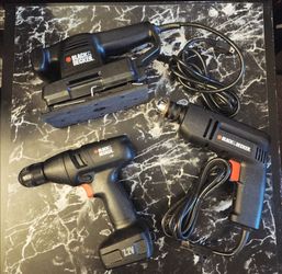 BLACK & DECKER  3pcs