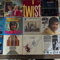 Lot Of (15) 12" Vinyl Records 