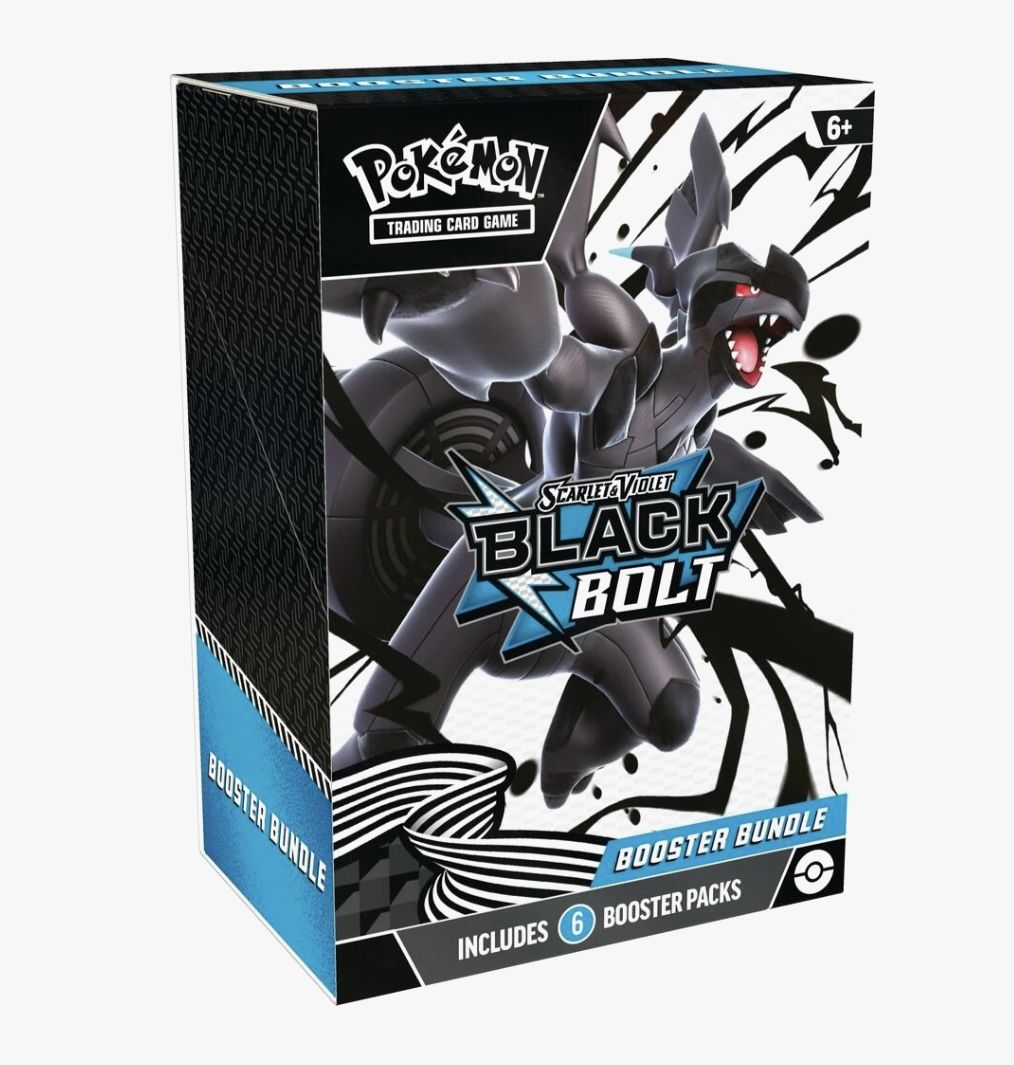 Pokémon TCG: Scarlet & Violet-Black Bolt Booster Bundle (6 Packs)