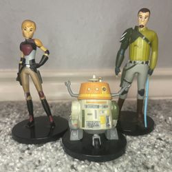 Figurines From Star Wars Rebels Disney Brand