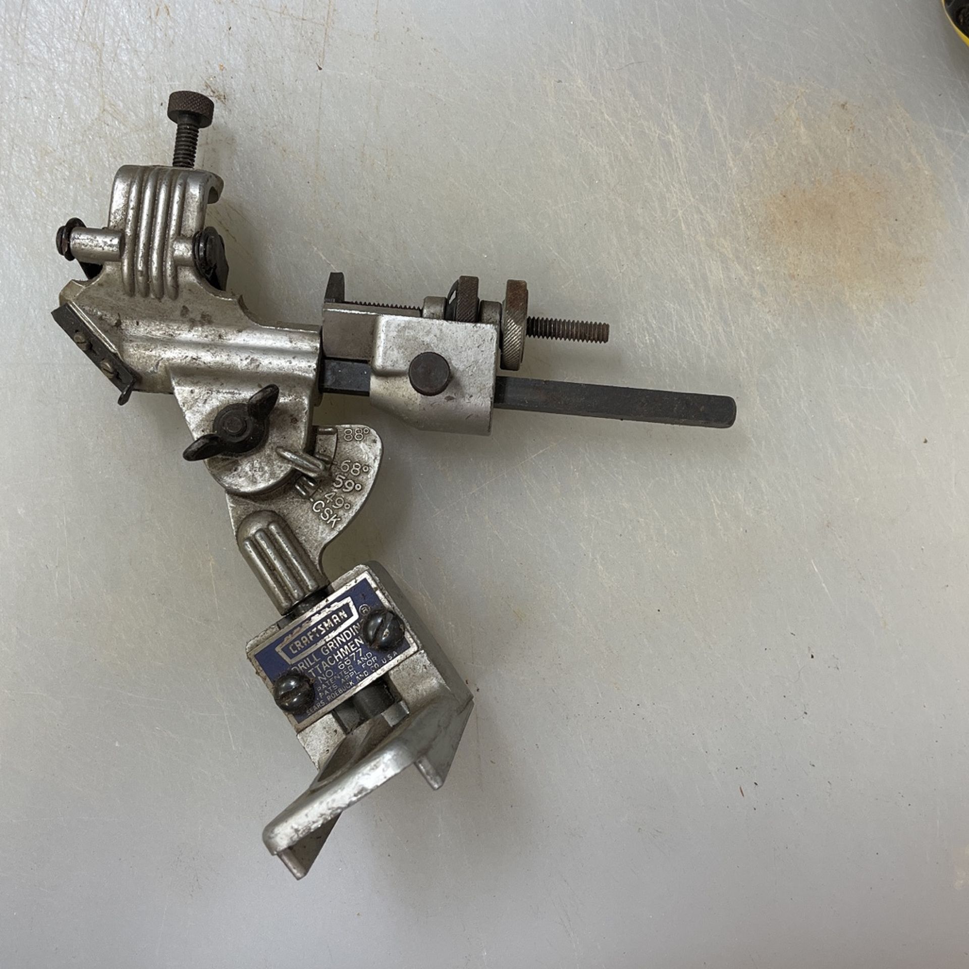 Drill Bit Grinding Attachment Craftsman 6677